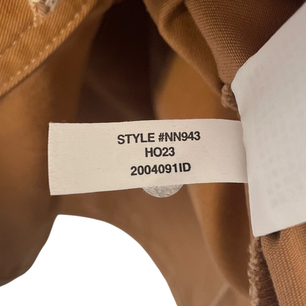 Madewell Darted Button-Up Long Sleeve Collared Shirt Brown Womens Size 12 - Picture 11 of 11